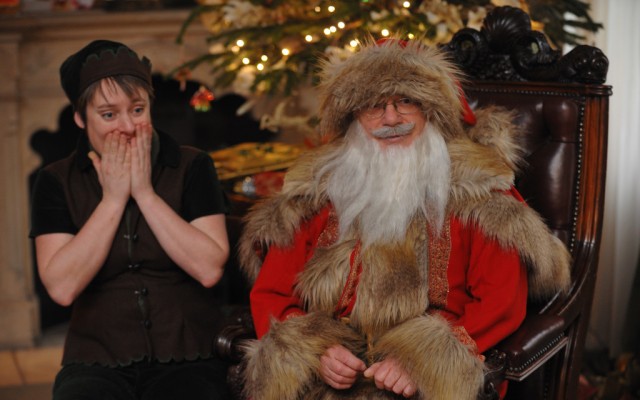 Father Christmas at the Royal Pavilion